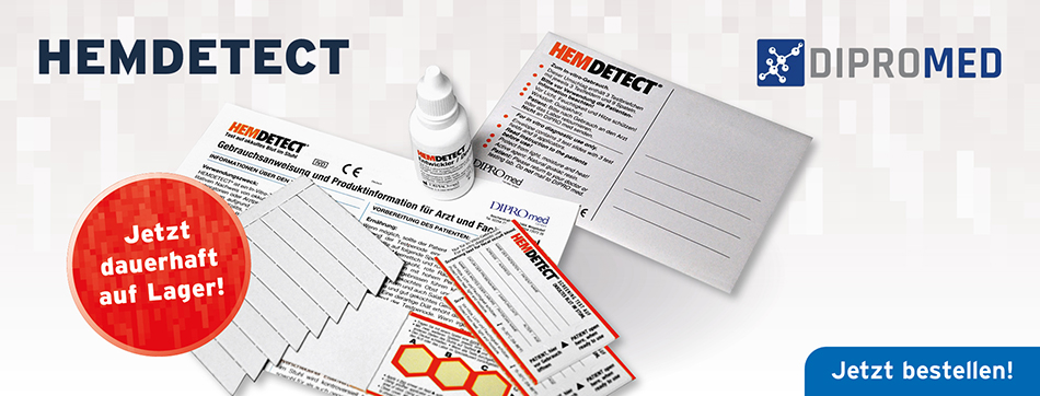Hemdetect, Dipromed, Jetzt dauerhaft auf Lager!